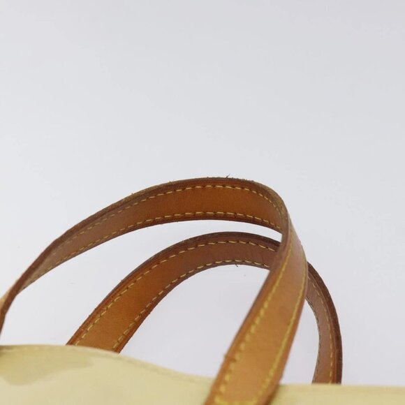 LOUIS VUITTON Monogram Vernis Reade PM Hand Bag Perle - Picture 8 of 15